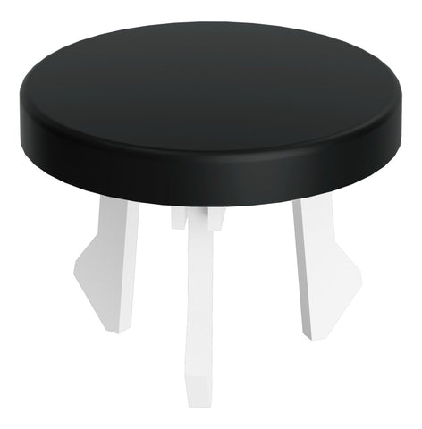 VitrA Basin Overflow Cover - Matt Black