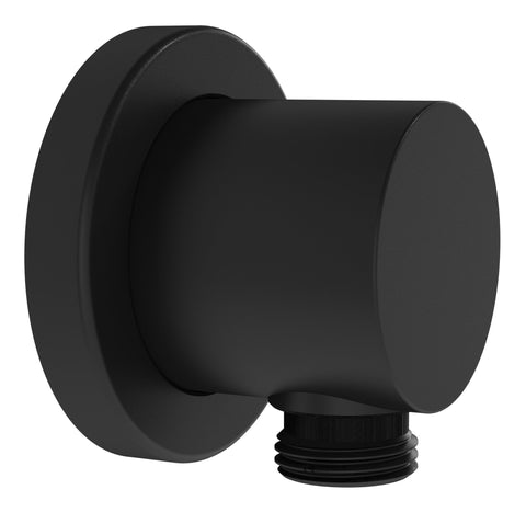 VitrA Wall Mounted Hand Shower Outlet - Matt Black