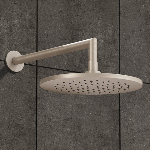 VitrA Origin 250mm Showerhead - Brushed Nickel