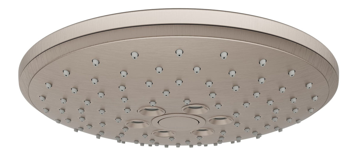 VitrA Bliss 240mm 2-Function Showerhead - Brushed Nickel