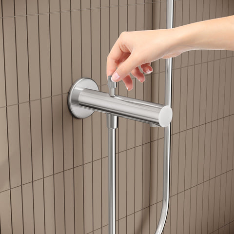 VitrA Bliss 240mm 2-Function Showerhead - Chrome