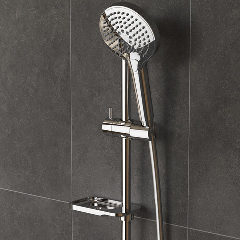 VitrA Bliss 3-Function Hand Shower w/Slide Rail - Chrome