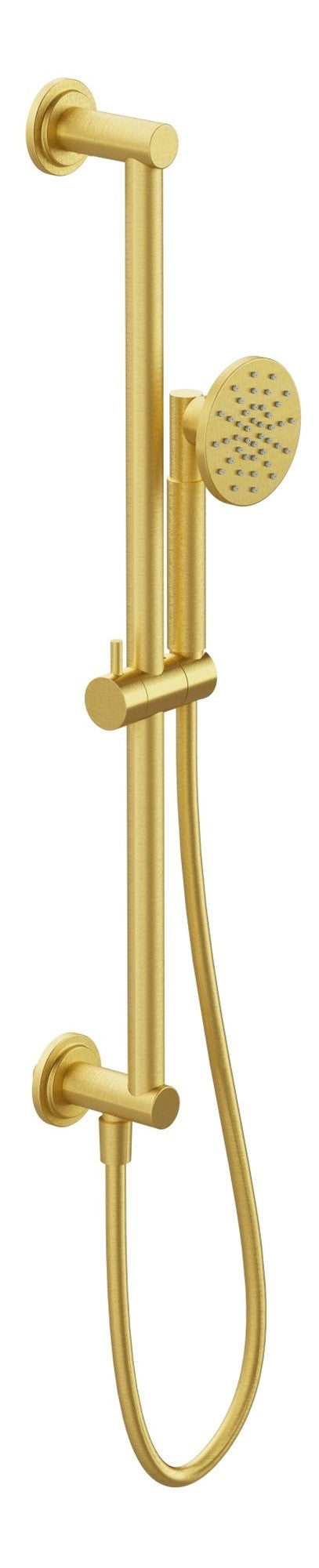 VitrA Origin Classic Hand Shower w/Slide Rail & Wall Outlet - Brushed Gold