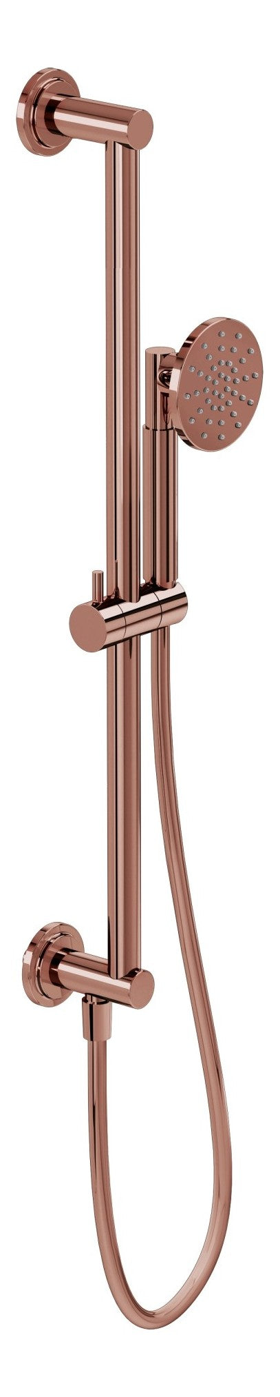 VitrA Origin Classic Hand Shower w/Slide Rail & Wall Outlet - Soft Copper