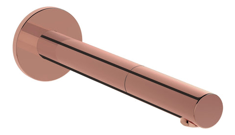 VitrA Origin Touch Free Wall Mounted Long Basin Mixer (Mains) - Soft Copper