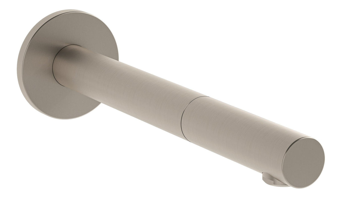 VitrA Origin Touch Free Wall Mounted Long Basin Mixer (Mains) - Brushed Nickel
