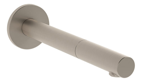 VitrA Origin Touch Free Wall Mounted Long Basin Mixer (Mains) - Brushed Nickel