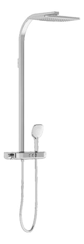 VitrA Aquaheat Charm 360 Shower Column w/Shelf - Chrome