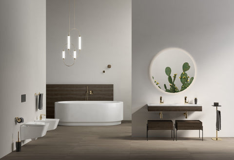 VitrA Root Square Built-In Hand Shower Outlet - Chrome