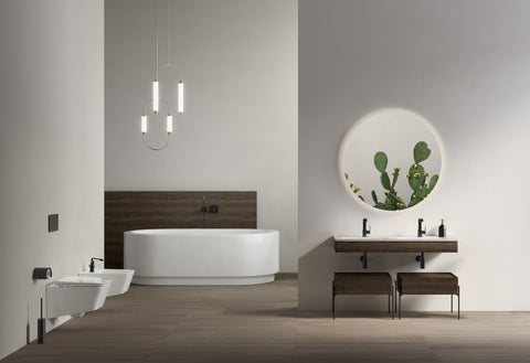 VitrA Suit Built-In Hand Shower Outlet - Gloss Black