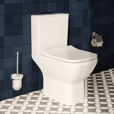 VitrA Q-Line WC Brush Holder - Chrome