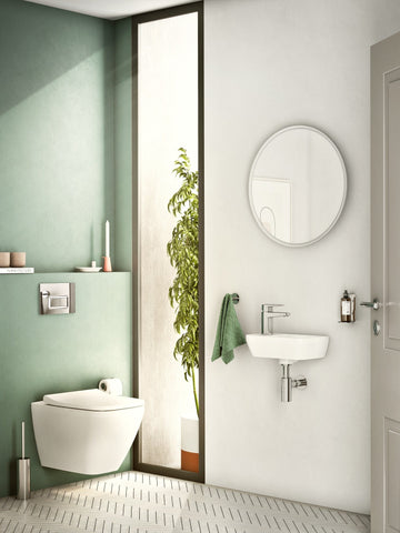 VitrA Integra 370x220mm 1TH Compact Basin (No Overflow) (RH) - White