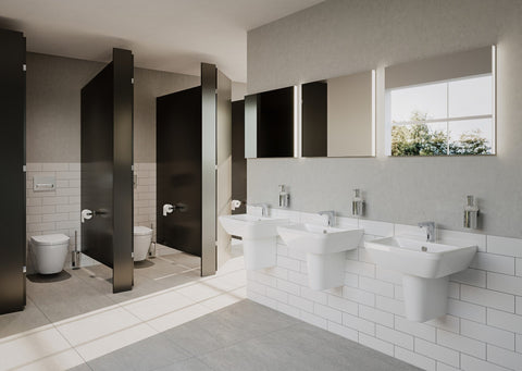 VitrA Integra 500x430mm 1TH Basin w/Overflow - White