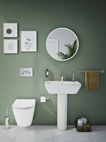 VitrA Integra 600x470mm 1TH Basin w/Overflow - White