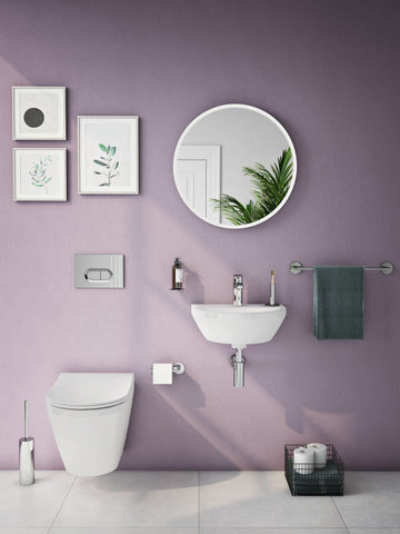 VitrA Integra 450x360mm 1TH Basin w/Overflow - White