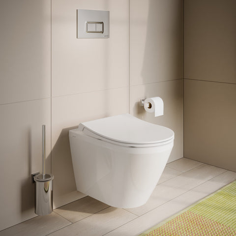 VitrA Integra Wall Hung Bidet - White