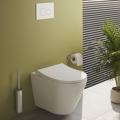 VitrA Integra Rimless Wall Hung Pan Only (Hidden Fix) - White