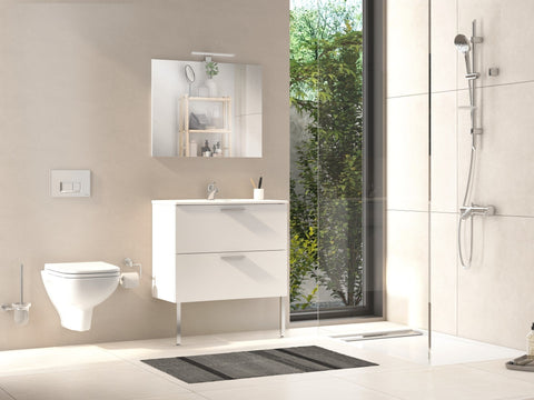 VitrA S20 Soft Close Slim Toilet Seat - White