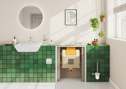VitrA Integra 550x450mm 1TH Semi Recessed Basin - White