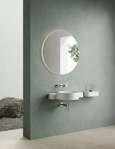 VitrA Origin Wall Mounted 3-Hole Basin Mixer - Chrome