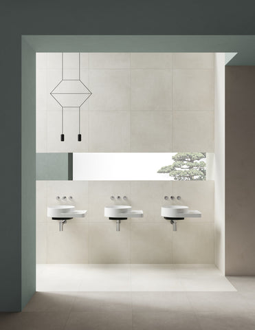 VitrA Origin Wall Mounted 3-Hole Basin Mixer - Chrome