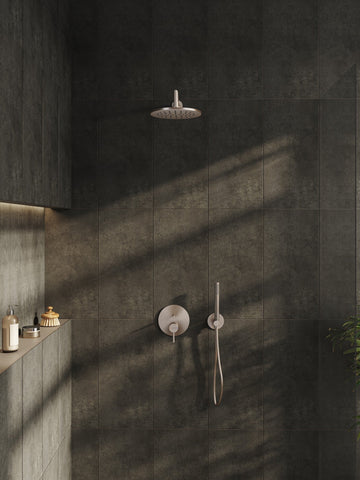 VitrA Origin Integrated 2-Way Diverter - Brushed Nickel
