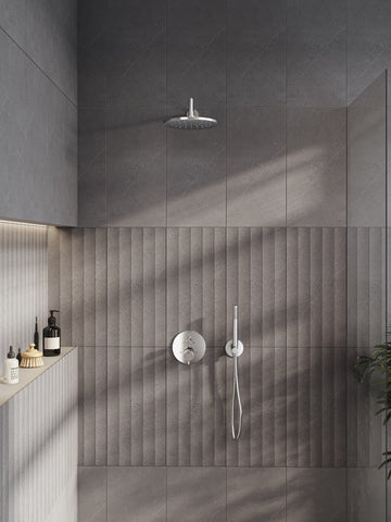 VitrA Origin Wall Mounted Connection Pipe (Long) - Brushed Nickel