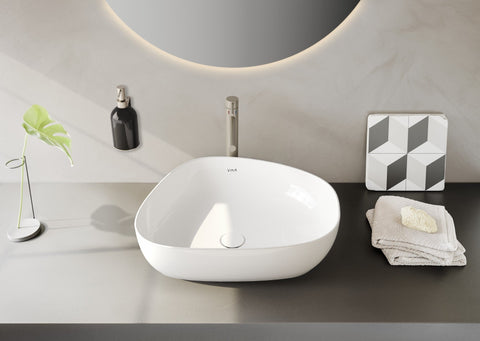 VitrA Origin Soap Dispenser - Brushed Nickel