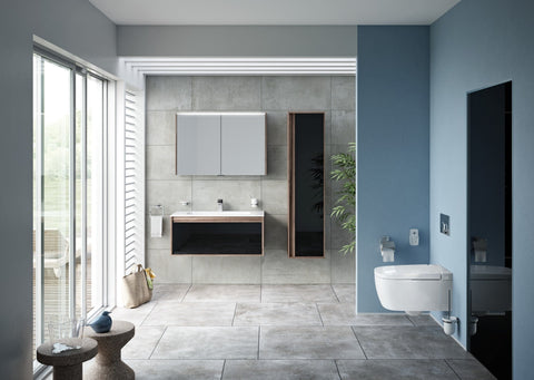 VitrA Q-Line Towel Ring - Chrome