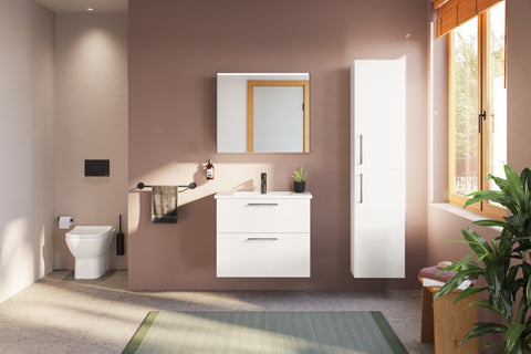 VitrA Integra Square Rimless Back to Wall Pan Only - White