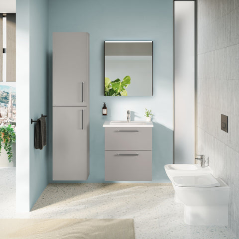 VitrA Integra Square Back to Wall Bidet - White