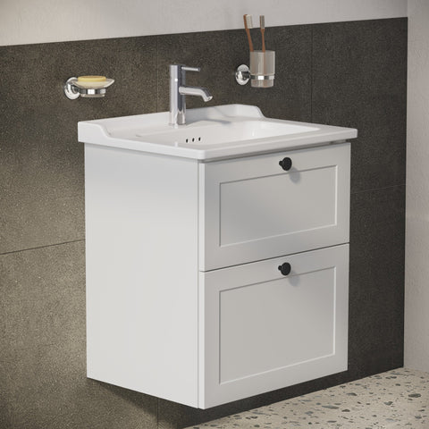 VitrA Integra Classic 610x475mm 1TH Vanity Basin Only - White