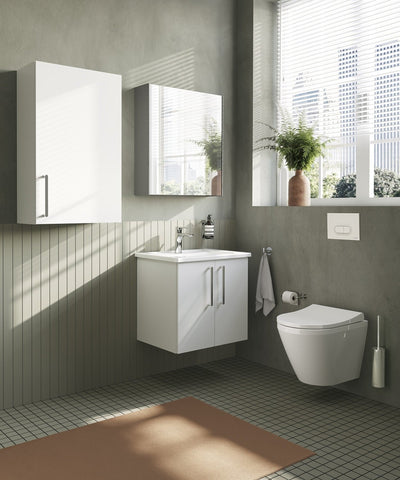 VitrA Universal Waste (Push-Open) - Chrome