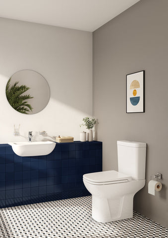 VitrA S20 550x445mm 1TH Semi Recessed Basin - White