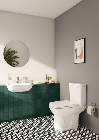 VitrA S20 550x445mm 2TH Semi Recessed Basin - White