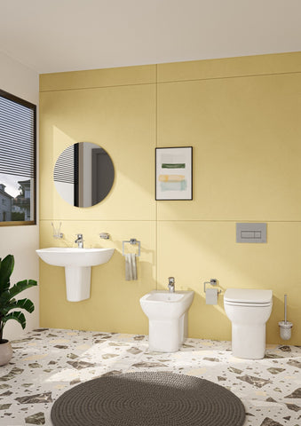 VitrA S20 Back to Wall Pan Only - White