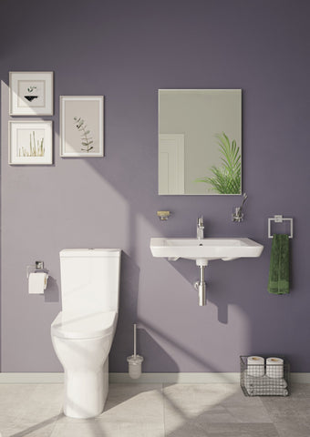 VitrA S20 650x560mm 1TH Basin w/Overflow - White