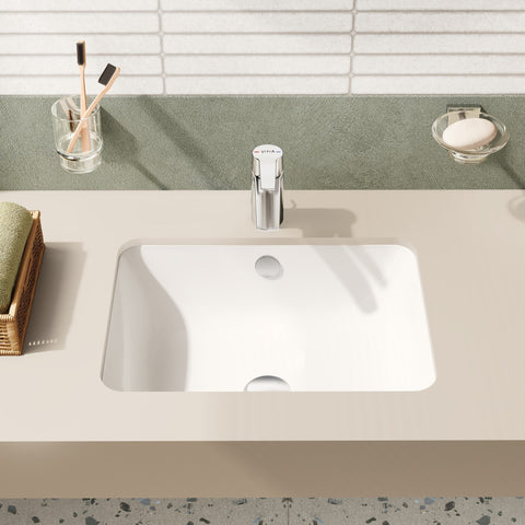 VitrA S20 500x370mm 0TH Undercounter Basin - White