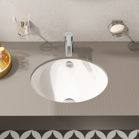VitrA S20 470x380mm 0TH Undercounter Basin - White