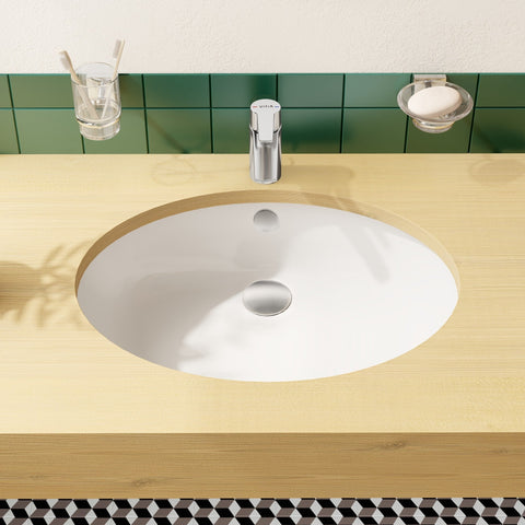 VitrA S20 580x450mm 0TH Undercounter Basin - White