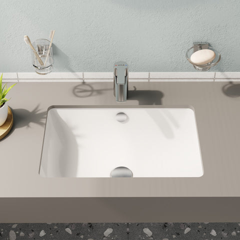 VitrA S20 550x370mm 0TH Undercounter Basin - White