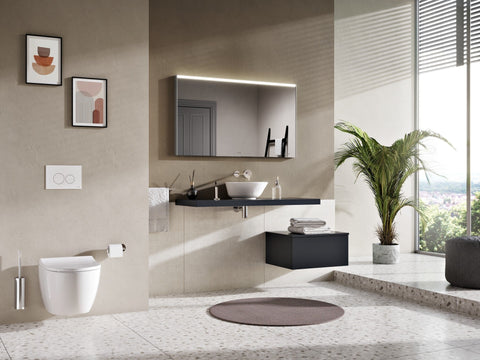 VitrA Geo 380x380mm 0TH Basin (No Overflow) - White