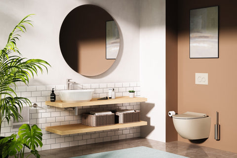 VitrA Geo 545x400mm 0TH Basin (No Overflow) - White