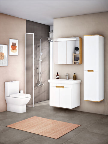 VitrA Integra Square Soft Close Toilet Seat - White