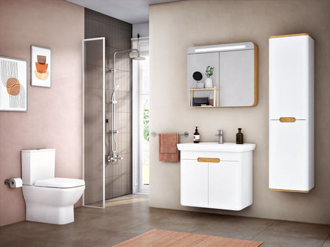 VitrA Integra Square Soft Close Toilet Seat - White
