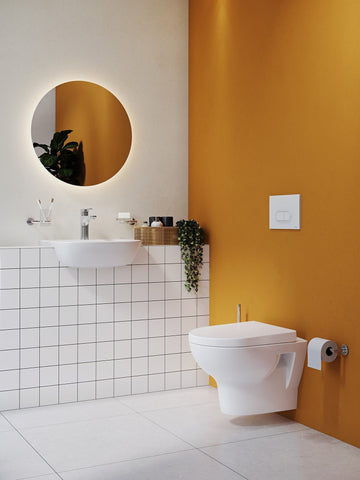VitrA Zentrum Rimless Wall Hung Pan Only - White
