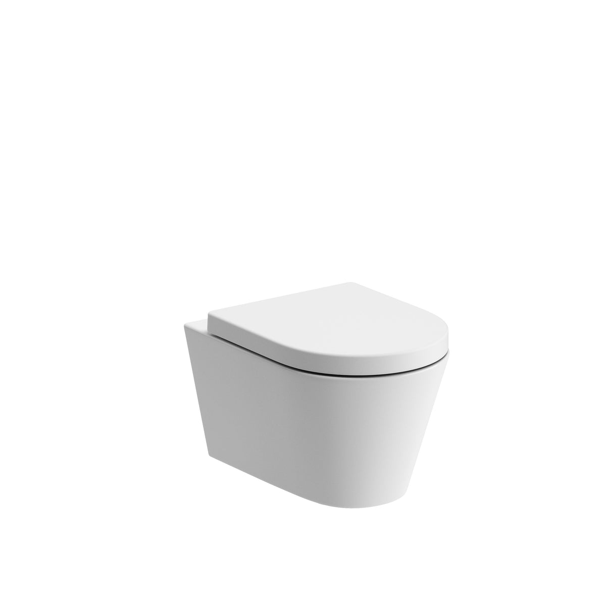 Cliff Rimless Wall Hung WC & Soft Close Seat