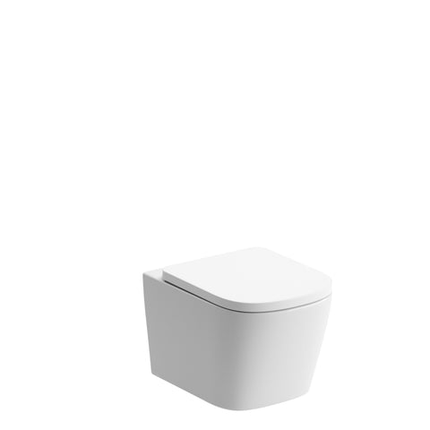 Till Rimless Wall Hung WC & Soft Close Seat