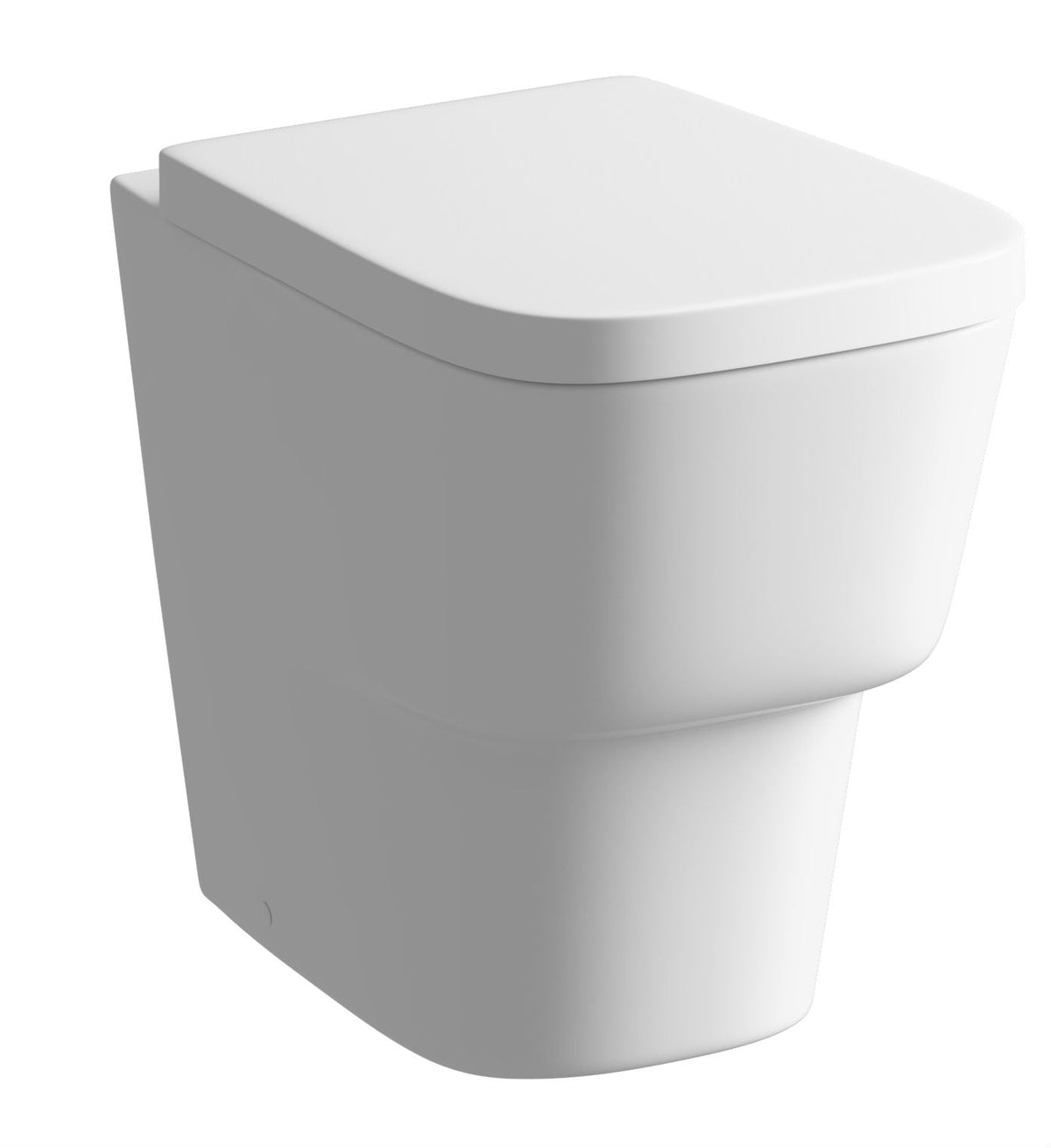 Amazon Square Soft Close Toilet Seat - White