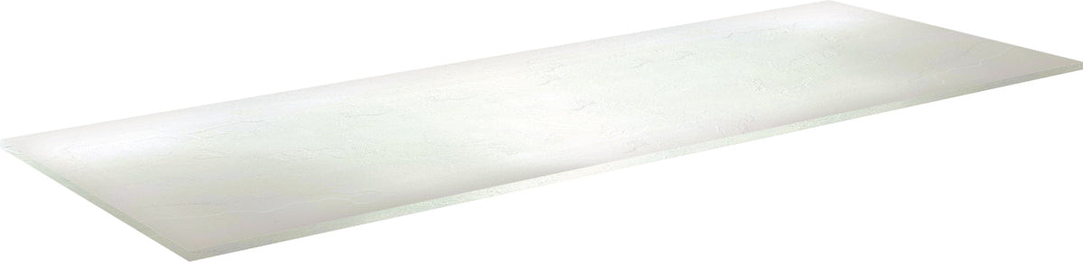 Volga High Pressure Laminate Worktop (1210x460x10mm) - White Slate